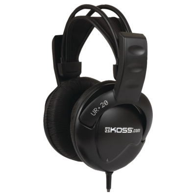 Koss | Headphones DJ Style | UR20 | Wired | On-Ear | Black | Noise canceling