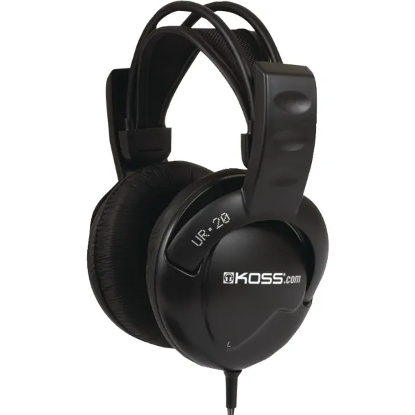 Koss | Headphones DJ Style | UR20 | Wired | On-Ear | Black | Noise canceling