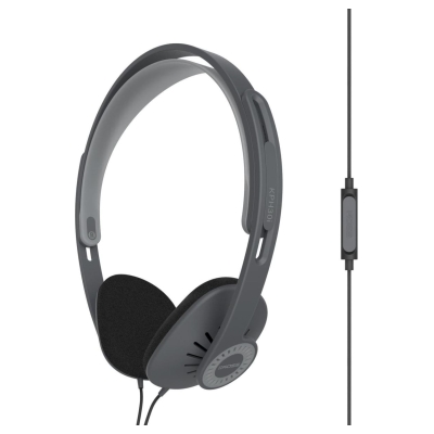 Koss | Headphones | KPH30iK | Wired | On-Ear | Microphone | Stealth Grey