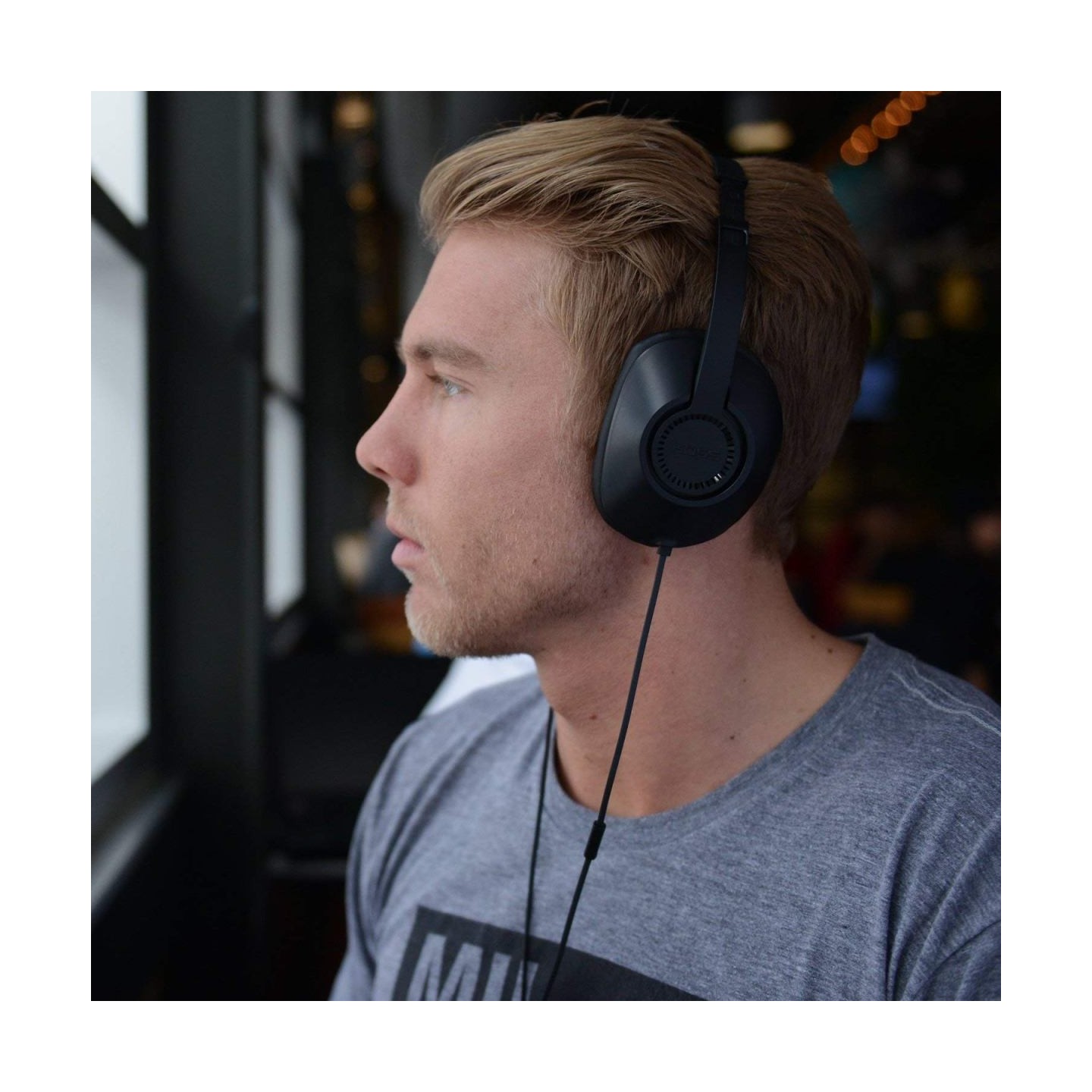 Koss | Headphones | UR23iK | Wired | On-Ear | Microphone | Black