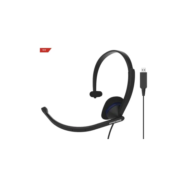 Koss | Headphones | CS195 USB | Wired | On-Ear | Microphone | Black