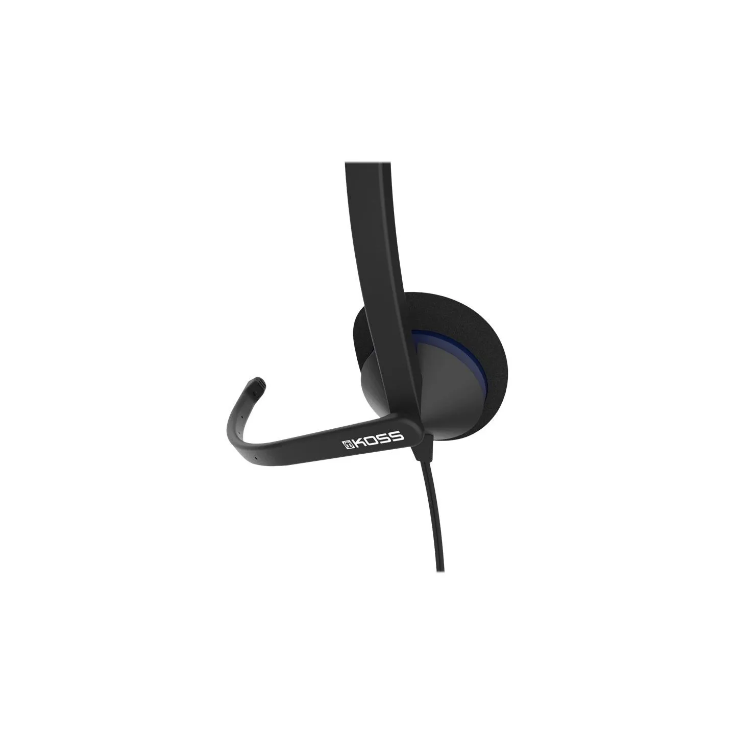Koss | Headphones | CS195 USB | Wired | On-Ear | Microphone | Black