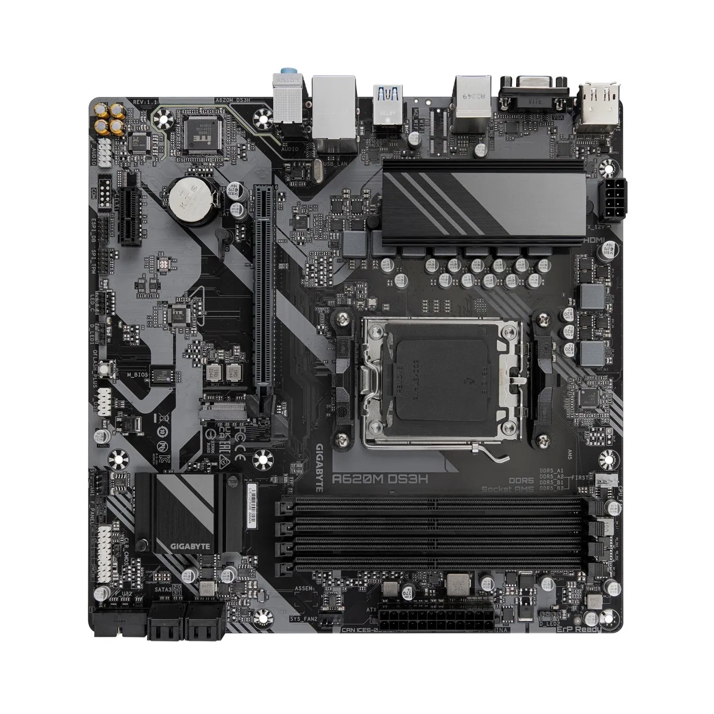 Gigabyte A620M DS3H AM5 MB