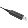 Koss | Headphones | CS195 USB | Wired | On-Ear | Microphone | Black