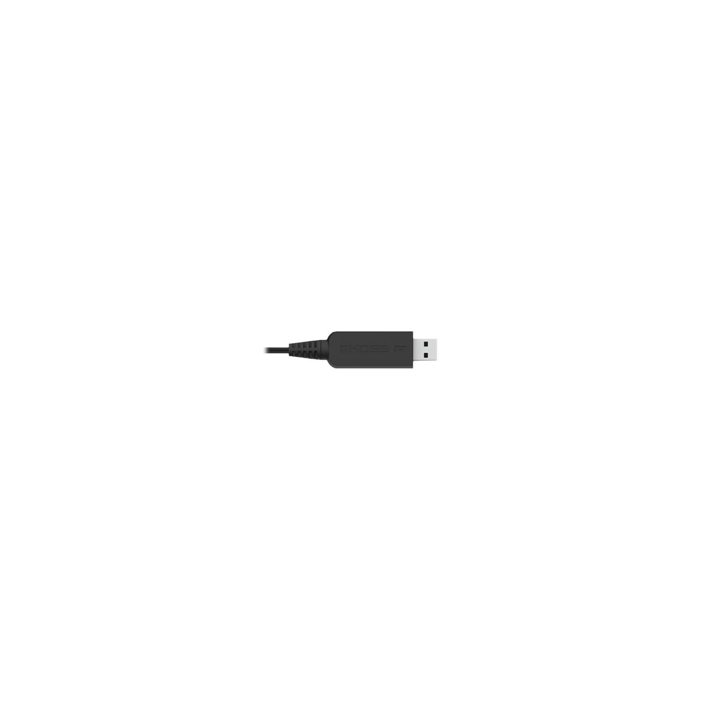Koss | Headphones | CS195 USB | Wired | On-Ear | Microphone | Black