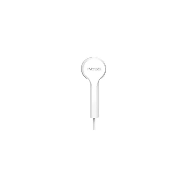 Koss | Headphones | KEB9iW | Wired | In-ear | Microphone | White