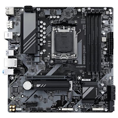 Gigabyte | B650M D3HP | Processor family AMD | Processor socket AM5 | DDR5 DIMM | Memory slots 1 | Supported hard disk drive int