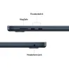 Apple MacBook | Air | Midnight | 15 " | 2880 x 1864 pixels | Apple M4 | 16 GB | Solid-state drive capacity 512 GB | Apple M4 chi