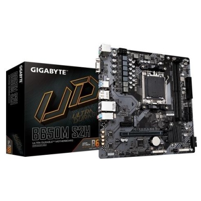 Gigabyte | B650M S2H 1.0 M/B | Processor family AMD | Processor socket AM5 | DDR5 DIMM | Memory slots 2 | Supported hard disk dr