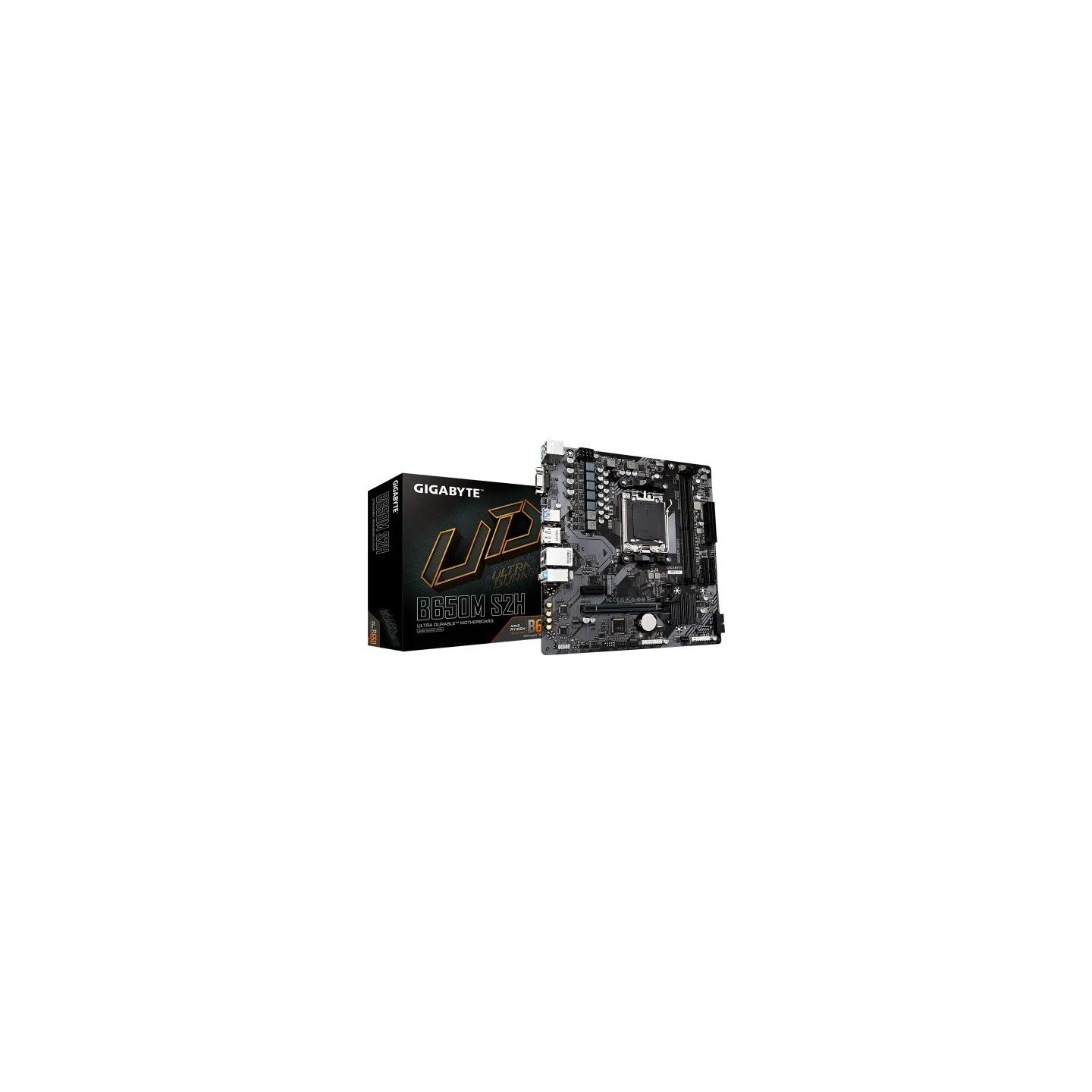 Gigabyte | B650M S2H 1.0 M/B | Processor family AMD | Processor socket AM5 | DDR5 DIMM | Memory slots 2 | Supported hard disk dr