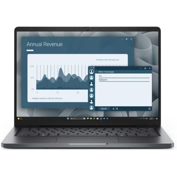 Dell Pro 14 PC14255 | 14 " | IPS | FHD+ | 1920 x 1200 pixels | Anti-glare | AMD Ryzen 5 | 220 | 16 GB | DDR5 | Solid-state drive