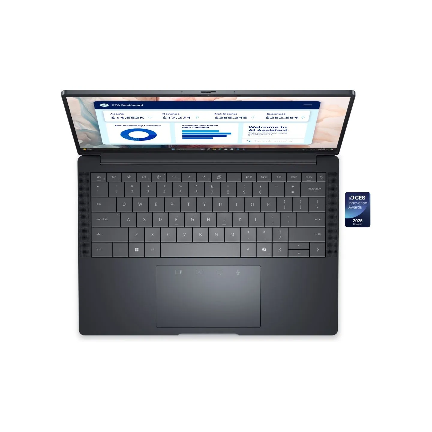 Dell Pro Premium 14 PA14250 | 14 " | FHD+ | Anti-glare | Intel Core Ultra 7 | 266V | 16 GB | LPDDR5x | Solid-state drive capacit