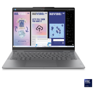 Lenovo Yoga 7 2-in-1 14ILL10 | Luna Grey | 14 " | OLED | Touchscreen | WUXGA | 1920 x 1200 pixels | Intel Core Ultra 7 | 256V | 