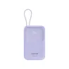 Canyon power bank OnPower 101 built-in cable 10000 mAh PD22.5W Purple