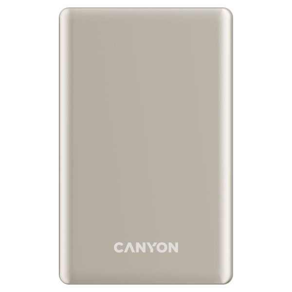 Canyon power bank OnPower 505 slim Magnetic 5000 mAh PD20W Beige