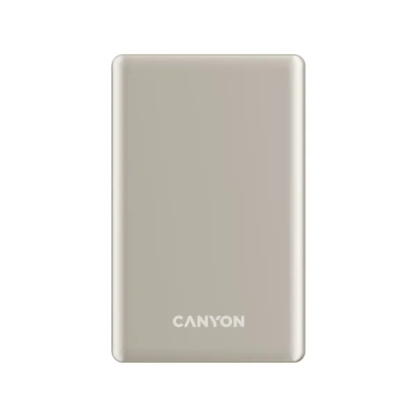 Canyon power bank OnPower 505 slim Magnetic 5000 mAh PD20W Beige