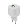 Canyon charger CU20AC GaN 20W 1xPD 1xQC EU White