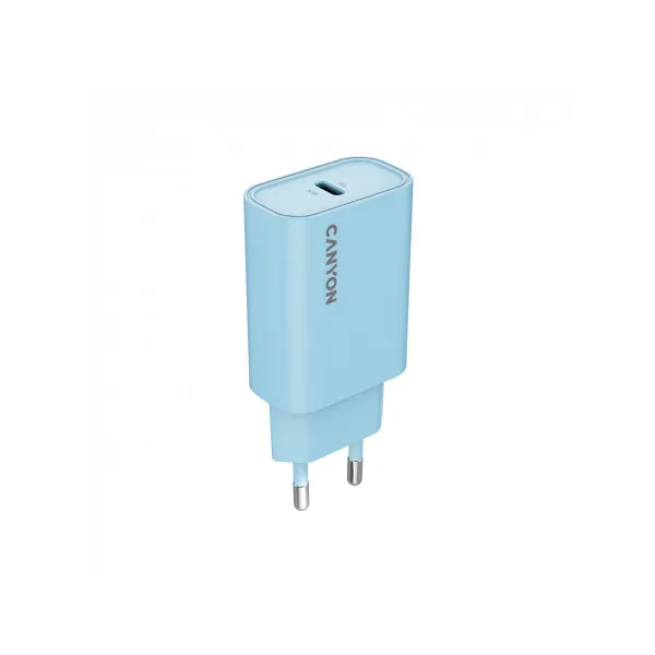 Canyon charger OnCharge 30CL Max Power 30W 1xPD EU Light Blue