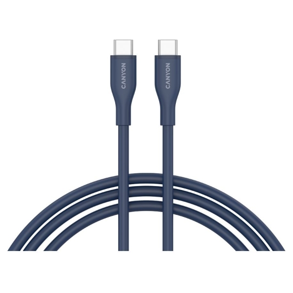 Canyon cable CC60SC10 C-C 60W 1m Silicon Dark blue