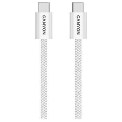 Canyon cable OnWire 60MG C-C 60W Magnet Braided 1m White