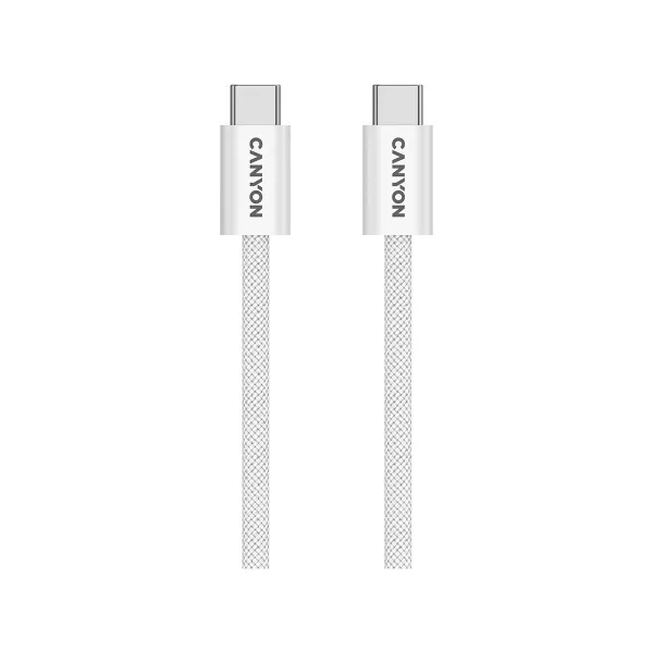 Canyon cable OnWire 60MG C-C 60W Magnet Braided 1m White