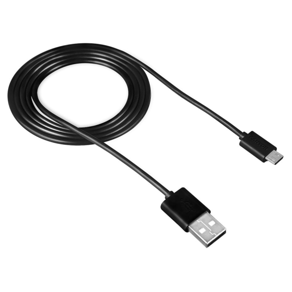 Canyon cable UM-1 MicroUSB 5W 1m Black