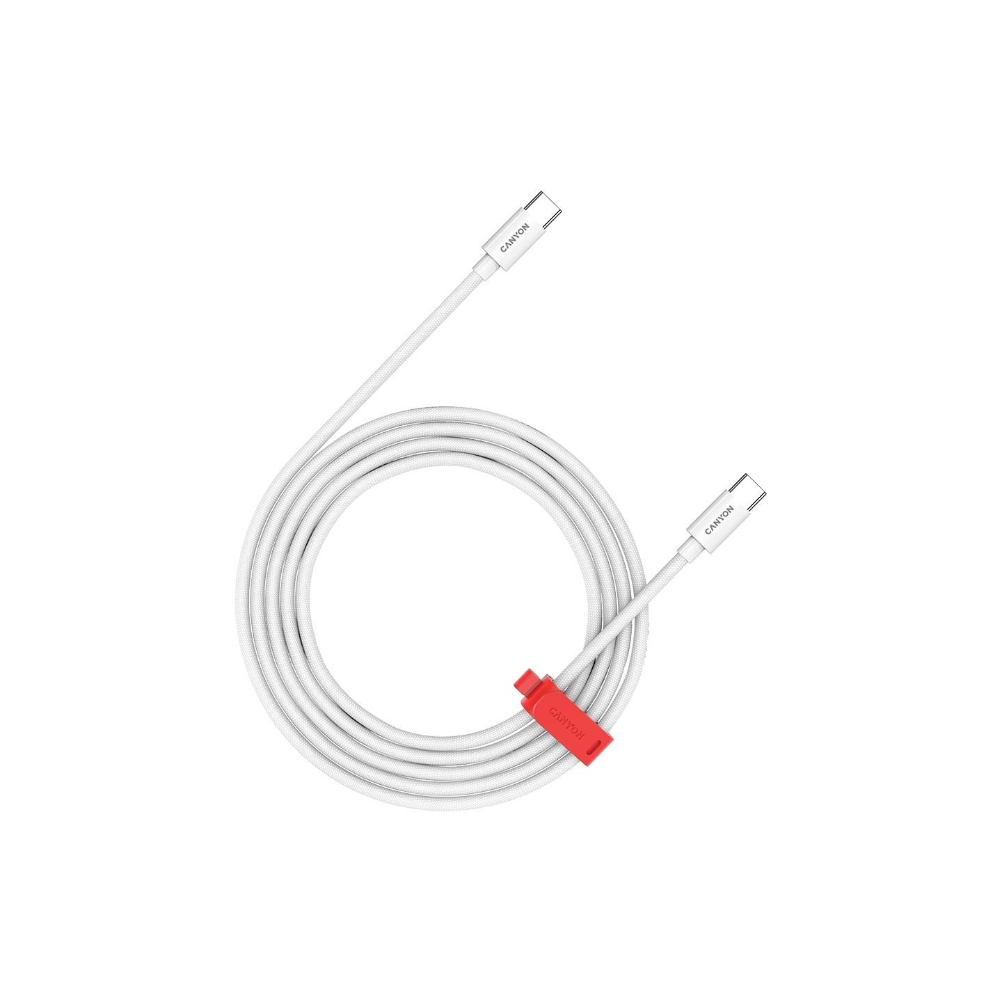 Canyon cable CC60AB C-C 60W Braided 2m White