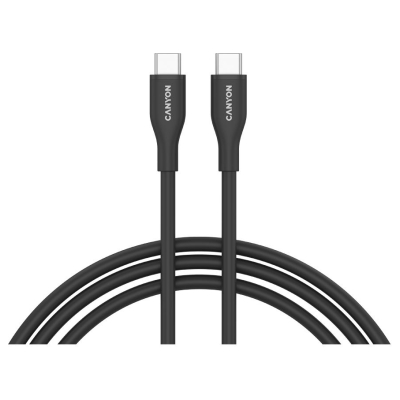 Canyon cable CC60SC10 C-C 60W 1m Silicon Black