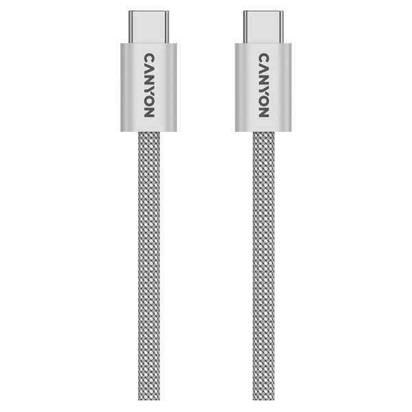Canyon cable OnWire 60MG C-C 60W Magnet Braided 1m Light Grey