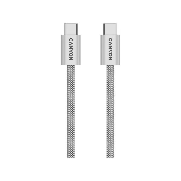 Canyon cable OnWire 60MG C-C 60W Magnet Braided 1m Light Grey
