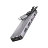 Axagon HMC-5H60 2xUSB-A HDMI4K 1x USB-C PD100W USB-C