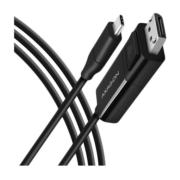 Axagon Active USB-C -> DisplayPort cable - adapter AXAGON RVC-DPC for connecting a DisplayPort monitor/TV/projector to a noteboo