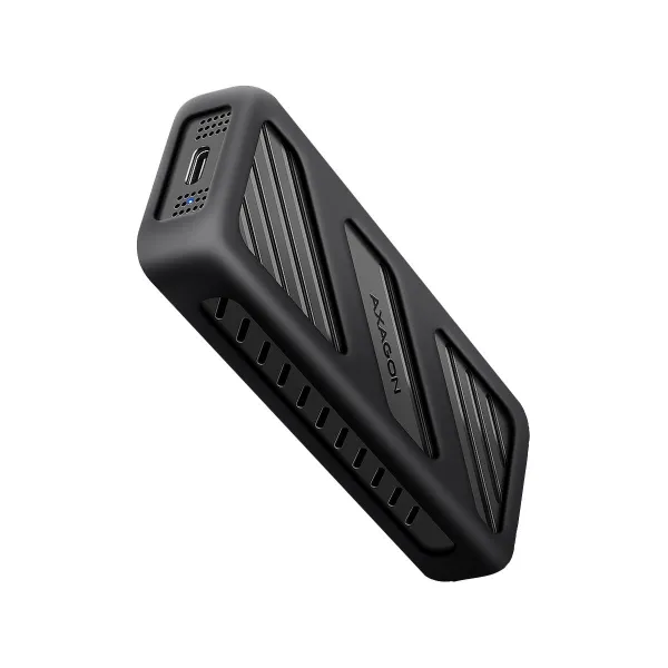 Axagon EEM2-20G USB-C 3.2 Gen 2x2 20Gbps - M.2 NVMe SSD ARMORED 30-80mm ALU box