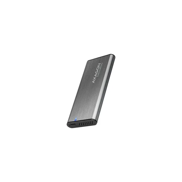 Axagon EEM2-SG2 USB-C 3.2 Gen 2 - M.2 NVMe / SATA SSD 30-80mm ALU box