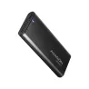 Axagon EEM2-SBC, M.2 SATA screwless RAW box, black, SuperSpeed USB-C 10 Gbps