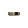 Axagon PCEM2-1U PCI-E 3.0 16x - M.2 SSD NVMe, up to 80mm SSD, low profile 1U