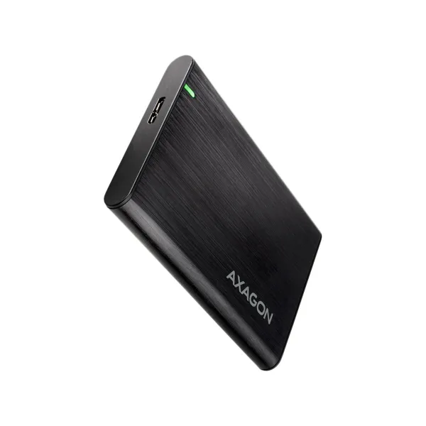 Axagon EE25-A6M USB3.0 - SATA 6G 2.5" External SCREWLESS ALU RAW box BLACK