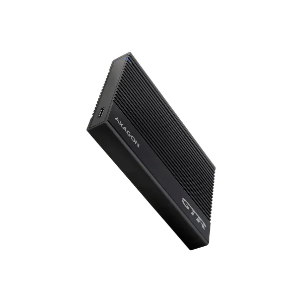 Axagon EE25-GTR USB-C 3.2 Gen 2 - SATA 6G, 2.5" External RIBBED box BLACK