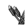 Axagon BUCM4X-CM10AB NewGEN+ cable USB-C <-> USB-C, 1m, USB4 Gen 3×2,