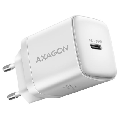 Axagon ACU-PD30W wall charger 1x QC3.0/AFC/FCP/PD type-C, 30W, white