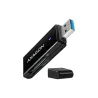 Axagon Slim super-speed USB 3.2 Gen 1 card reader with a direct USB-A connector.