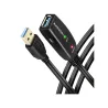 Axagon Active extension USB 3.2 Gen 1 A-M > A-F cable, 5 m long. Power supply option.