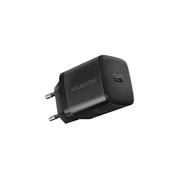 Axagon ACU-PD20 wall charger 1x QC3.0/AFC/FCP/PD type-C, 20W, black