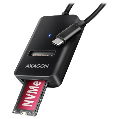 Axagon ADM2-CM USB-C adapter Gen 2 M.2 NVMe/SATA SSD