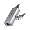 Axagon ADE-TXPD USB-C USB3.2 Gen 1 -  Gigabit Ethernet + PD 100W, Switch comp., metal, grey
