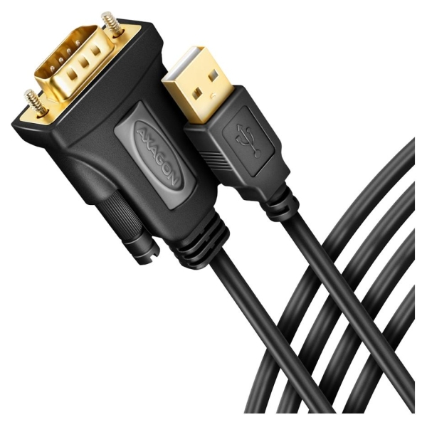 Axagon ADS-1PQN USB > SERIAL ADVANCED ACTIVE ADAPTER