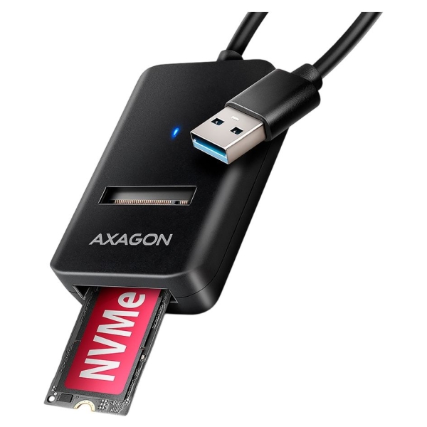 Axagon ADM2-AM USB-A 3.2 Gen2 - 1x NVMe/SATA SDD Adapter