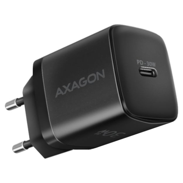 Axagon ACU-PD30 wall charger 1x QC3.0/AFC/FCP/PD type-C, 30W, black