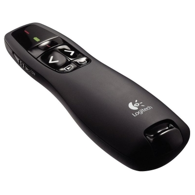 Logitech R400 Wireless Presentation Remote - BLACK