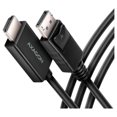Axagon RVD-HI20C2 DisplayPort - HDMI 2.0 cable 1.8m 4K/60Hz